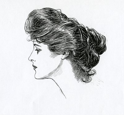A Gibson Girl by Charles Dana Gibson